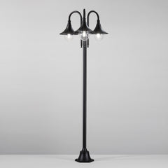 PALO PAVIA NERO 3XE27 IP44 56X190CM