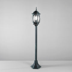 PALETTO SANTIAGO NERO/VERDE 1XE27 IP44 21X110,3CM