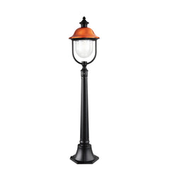 PALETTO VENEZIA NERO/RAME 1XE27 IP44 25X118CM