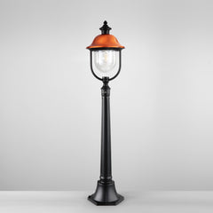 PALETTO VENEZIA NERO/RAME 1XE27 IP44 25X118CM