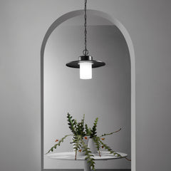 SOSPENSIONE YORK NERA 1XE27 IP44 30X80CM