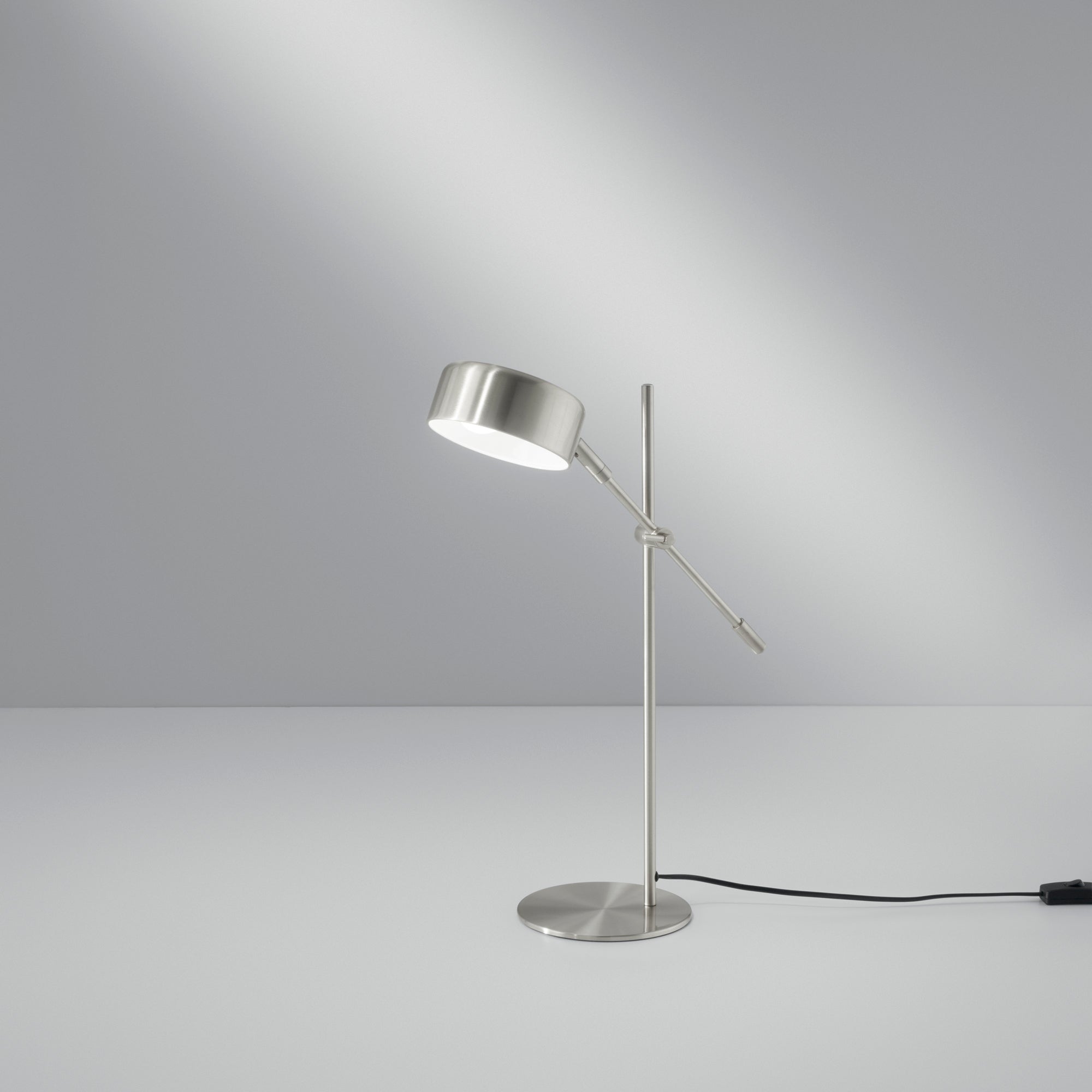 LAMPADA DA TAVOLO EIFFEL ORIENTABILE NICKEL 1XE14 42X16X59,5CM