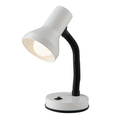 "Lampada da lettura LDT flessibile in metallo bianco