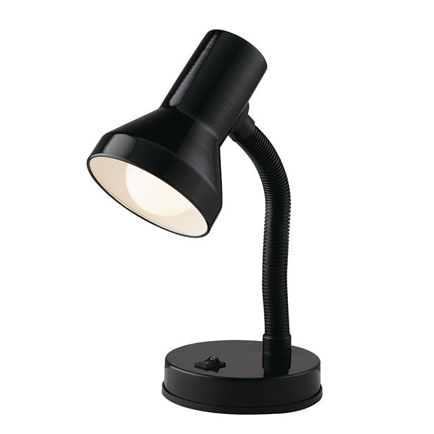 "Lampada da lettura LDT flessibile in metallo nero