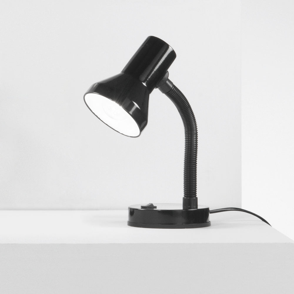 LAMPADA DA TAVOLO NERA 1XE27 14,5X34,5CM