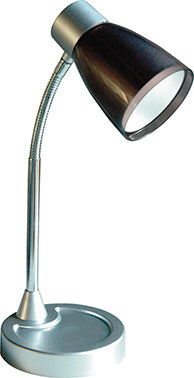 LAMPADA DA TAVOLO ARKIMEDE ORIENTABILE NERA 1XE14 13,5X36CM