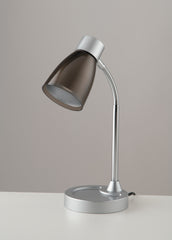 LAMPADA DA TAVOLO ARKIMEDE ORIENTABILE NERA 1XE14 13,5X36CM