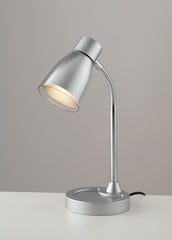 LAMPADA DA TAVOLO ARKIMEDE ORIENTABILE SILVER 1XE14 13,5X36CM