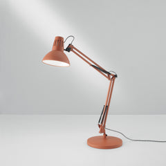 LAMPADA DA TAVOLO ARTIFEX ARANCIONE 1XE27 23X23X73,8CM