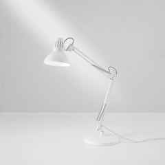 LAMPADA DA TAVOLO ARTIFEX BIANCA 1XE27 23X23X73,8CM