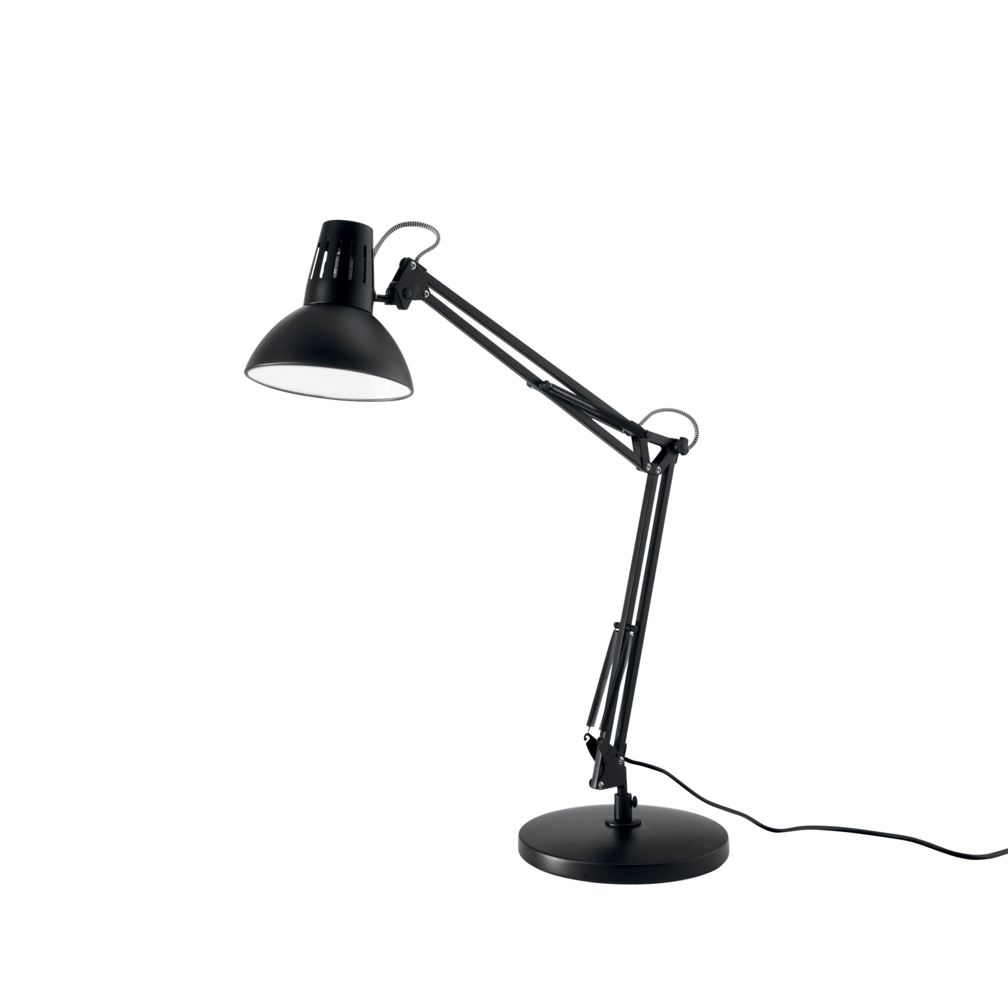 LAMPADA DA TAVOLO ARTIFEX NERA 1XE27 23X23X73,8CM