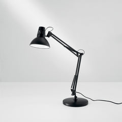 LAMPADA DA TAVOLO ARTIFEX NERA 1XE27 23X23X73,8CM