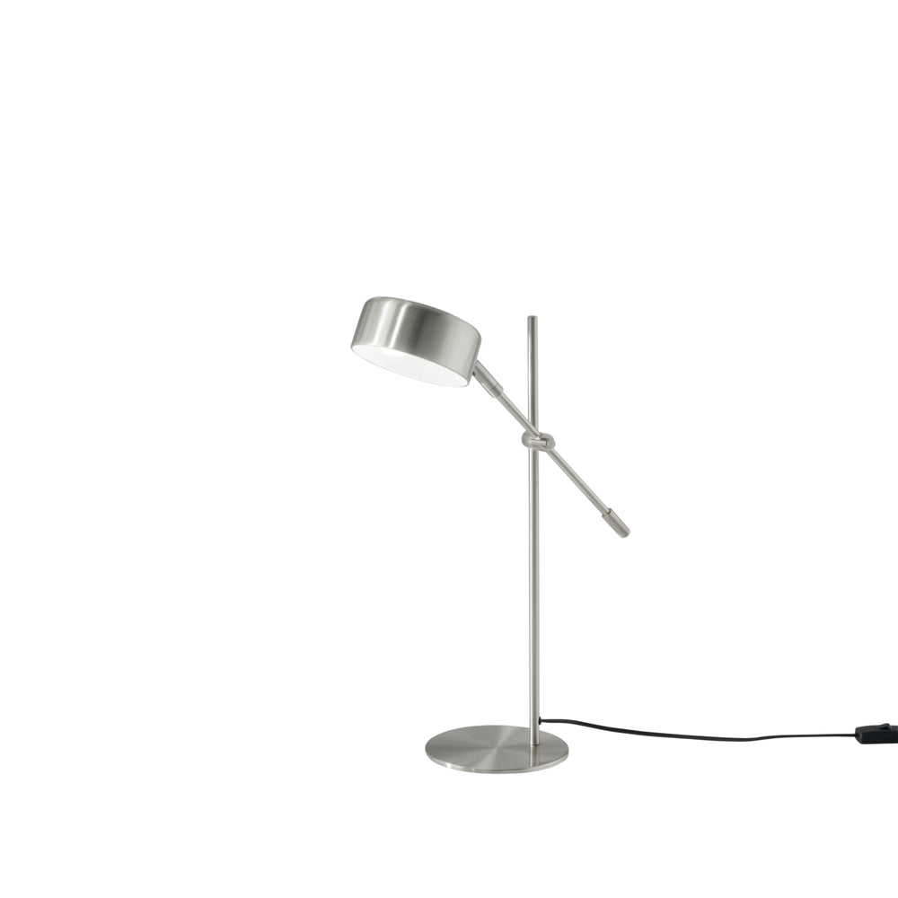 LAMPADA DA TAVOLO EIFFEL ORIENTABILE NICKEL 1XE14 42X16X59,5CM