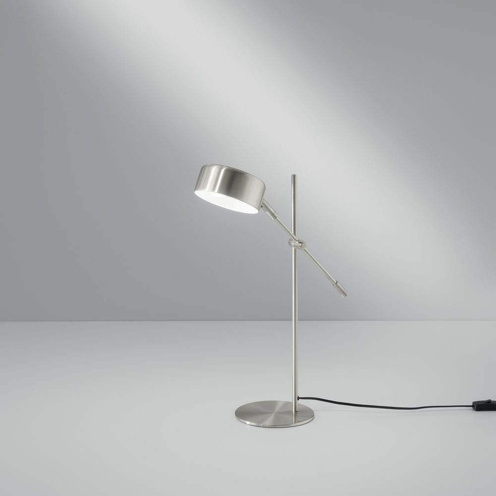 LAMPADA DA TAVOLO EIFFEL ORIENTABILE NICKEL 1XE14 42X16X59,5CM