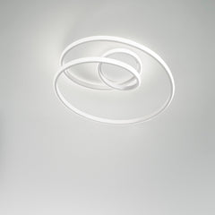 PLAFONIERA LED COASTER BIANCA 40W 5440LM CCT 50X4X22CM
