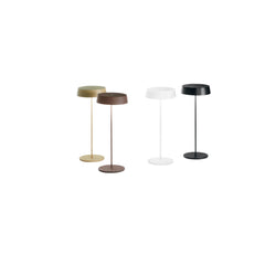 LAMPADA DA TAVOLO RICARICABILE LED COCKTAIL NERA 2,2W 192LM 3000K DIMM. IP54 29,5X12X12CM