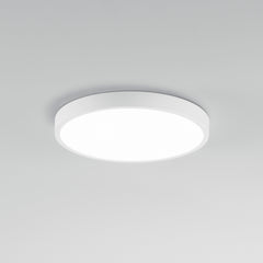 PLAFONIERA LED DOMO BIANCA TONDA 24W 2700LM 4000K IP44 24X2,4CM