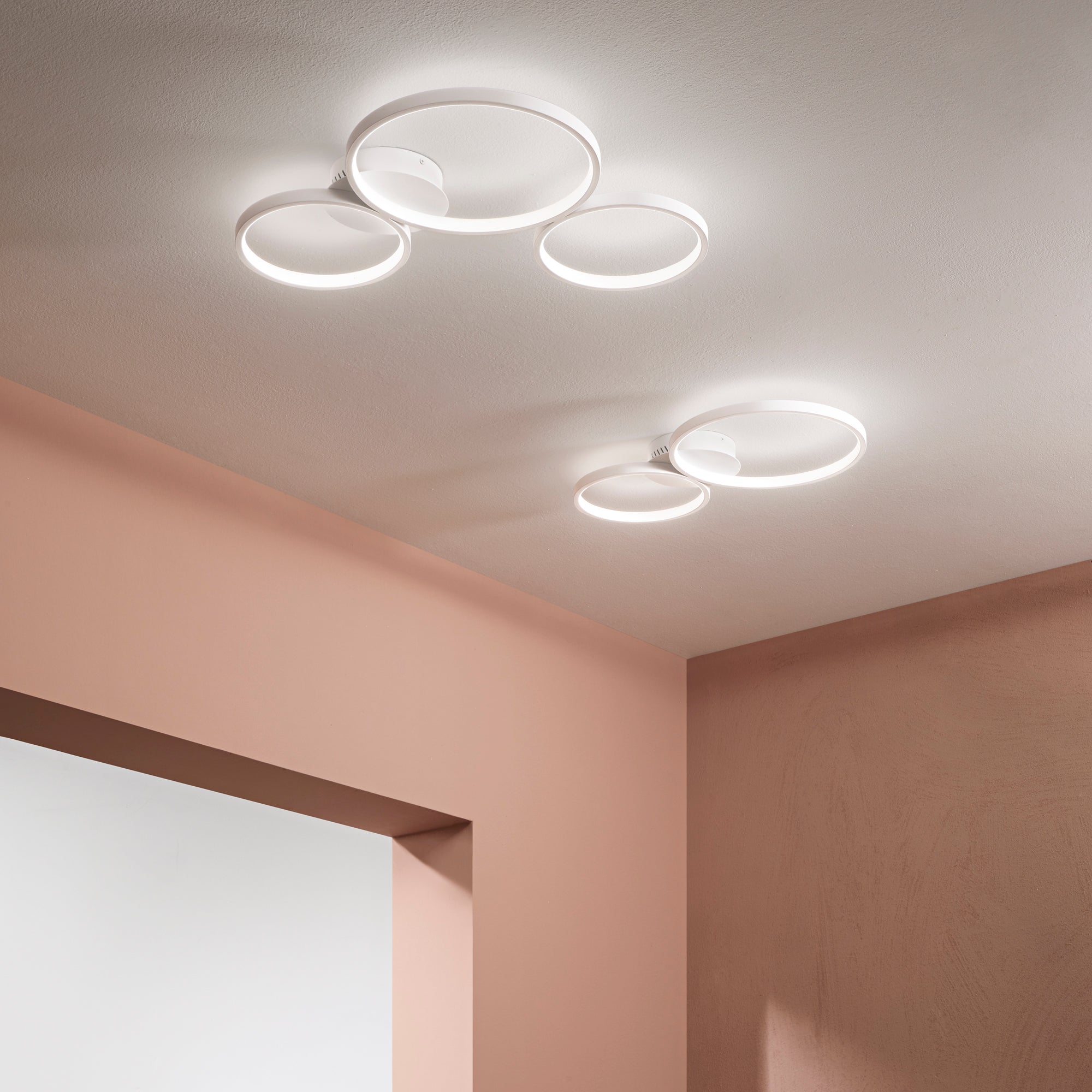 PLAFONIERA LED FREDY BIANCO 30W 4370LM CCT 60X35,4X6,1CM