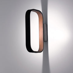 APPLIQUE LED MOKA MARRONE 5W 420LM 4000K 16,2X3X24CM