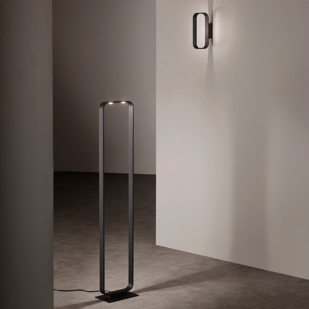 APPLIQUE LED MOKA MARRONE 5W 420LM 3000K 16,2X3X24CM