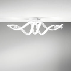 PLAFONIERA LED MYSTRAL BIANCA 38W 6900LM CCT 85X23X30CM
