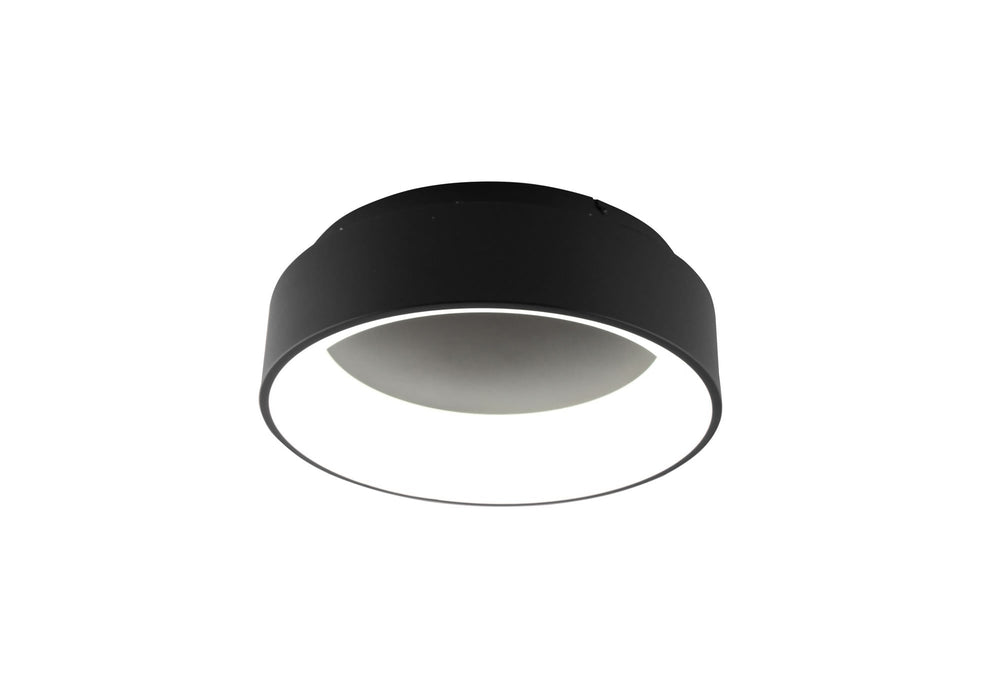 PLAFONIERA LED NOAH NERA 40W 5600LM CCT IP44 45X45X13CM