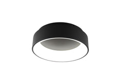 PLAFONIERA LED NOAH NERA 40W 5600LM CCT IP44 45X45X13CM