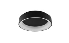 PLAFONIERA LED NOAH NERA 60W 8000LM CCT IP44 60X60X13CM
