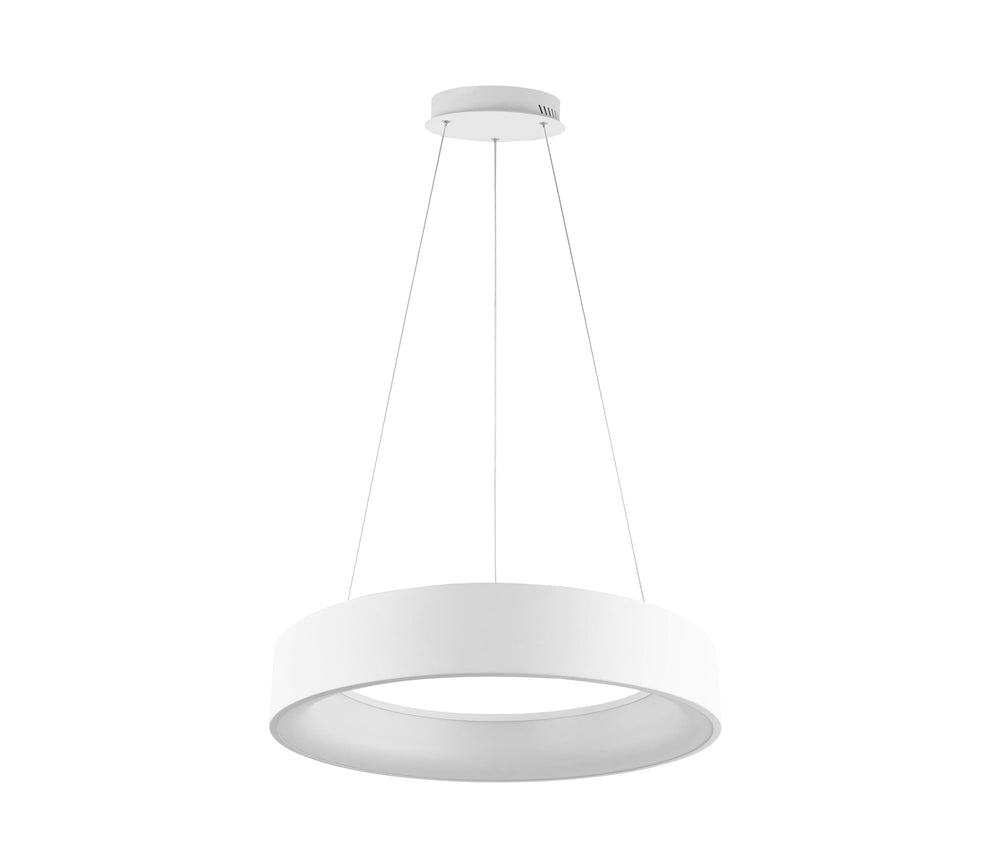 SOSPENSIONE LED NOAH BIANCA 60W 8000LM CCT 60X10X150CM
