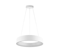 SOSPENSIONE LED NOAH BIANCA 60W 8000LM CCT 60X10X150CM