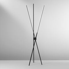 PIANTANA LED SHANGHAI NERA 31W 3990LM CCT 49,5X49,5X159CM