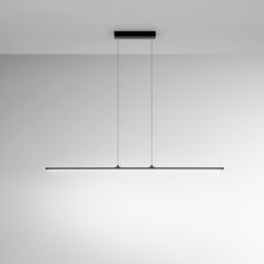 SOSPENSIONE LED SHANGHAI NERA 29W 3250LM 4000K 100X1,2X150CM