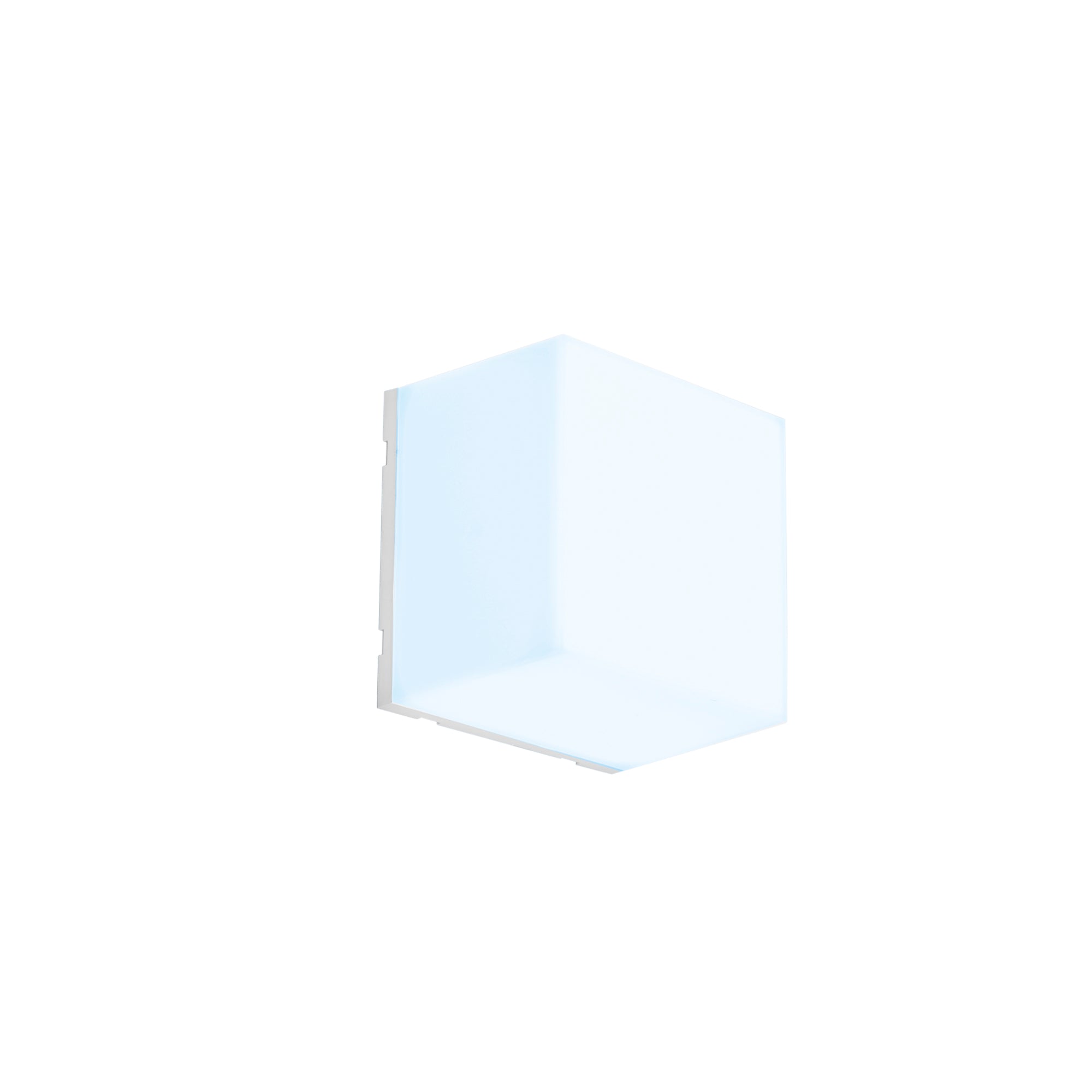 PLAFONIERA LED TOGO BIANCA QUADRATA 5W 600LM CCT IP65 10X10X7,5CM