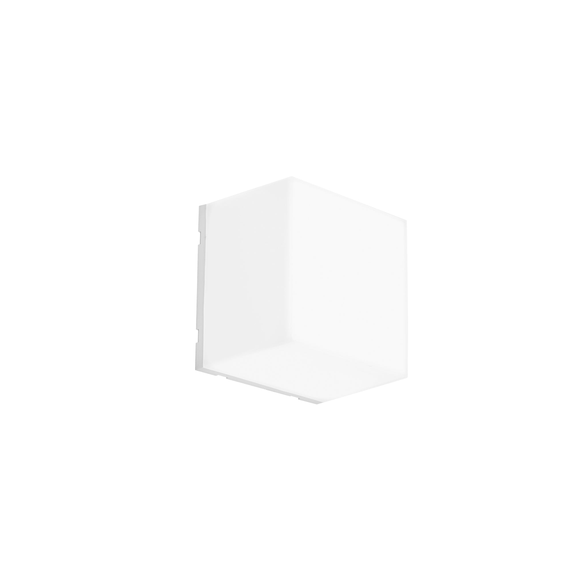 PLAFONIERA LED TOGO BIANCA QUADRATA 5W 600LM CCT IP65 10X10X7,5CM