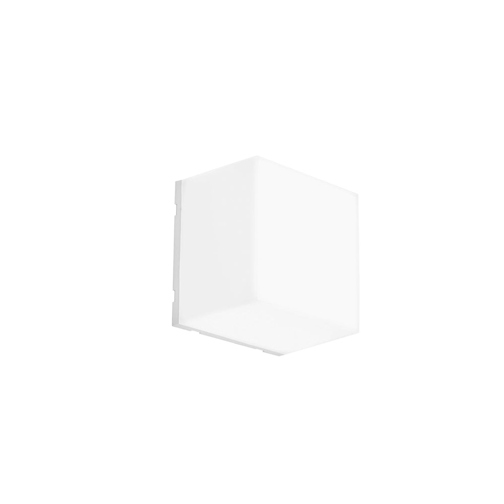 PLAFONIERA LED TOGO BIANCA QUADRATA 5W 600LM CCT IP65 10X10X7,5CM