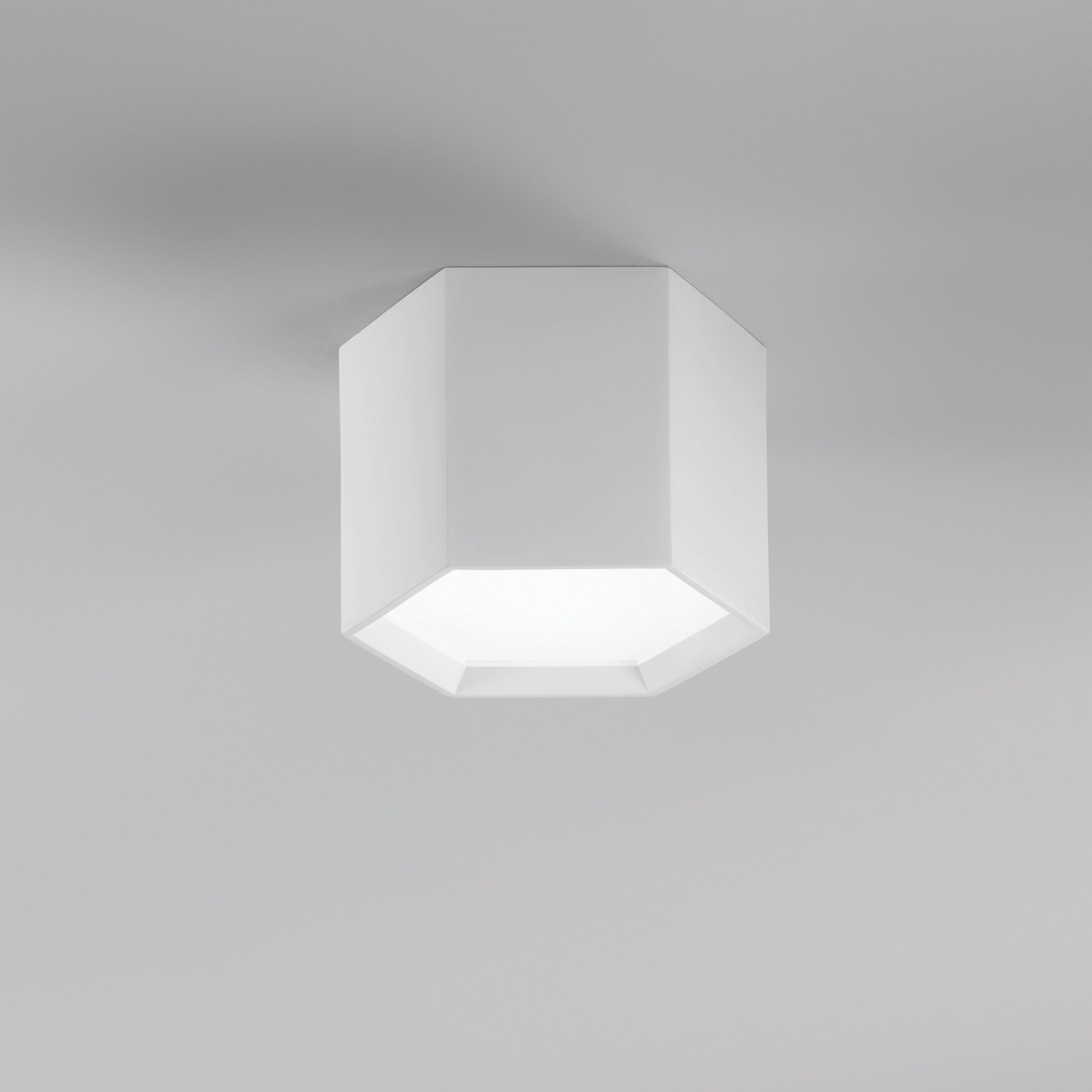 PLAFONIERA LED VORTEX BIANCA 12W 1310LM CCT 20X20X15CM
