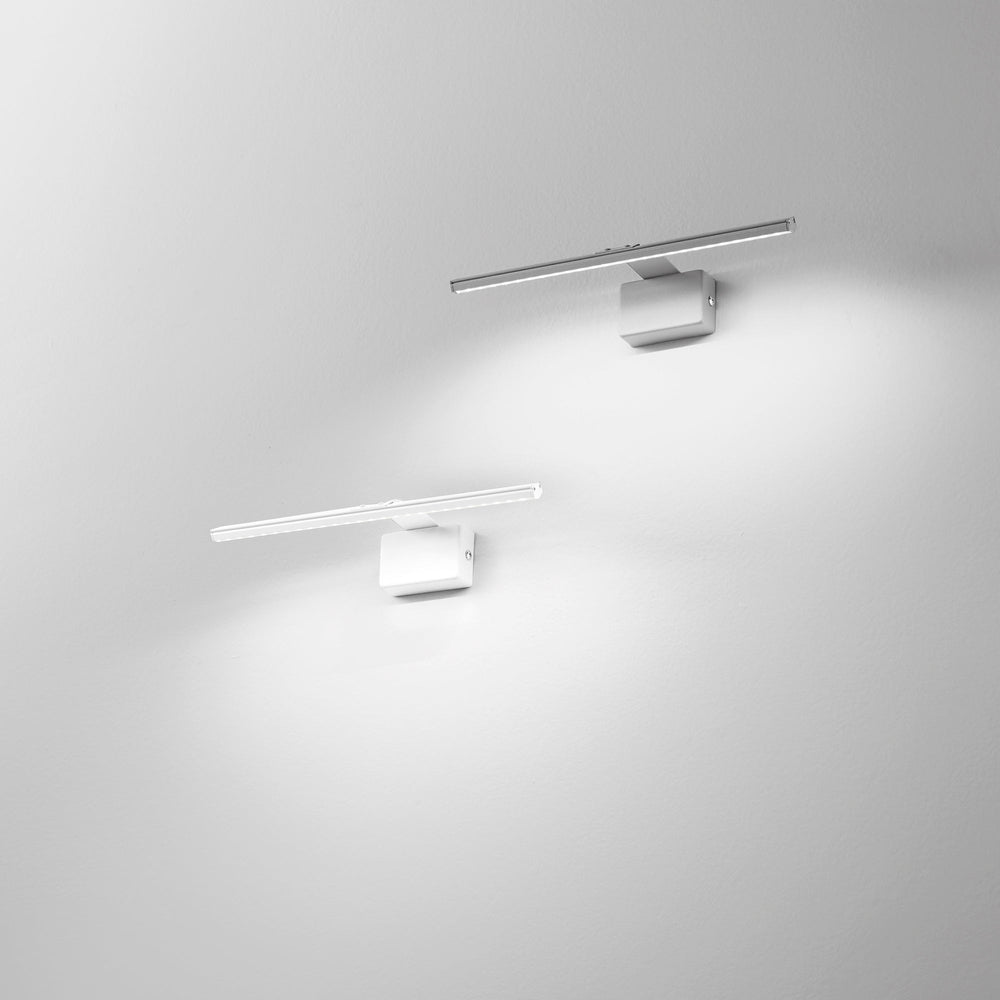 APPLIQUE LED ALCOR SILVER 5W 550LM 3000K 30,5X15X10CM