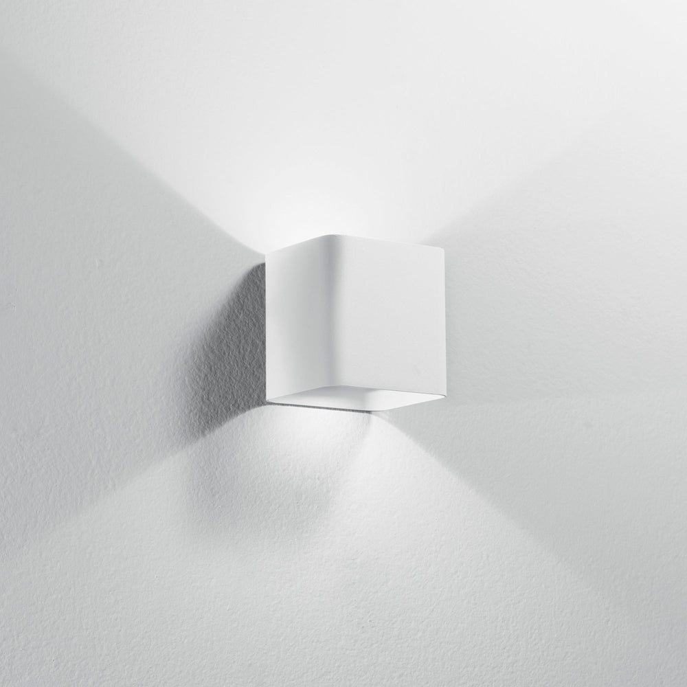APPLIQUE BIEMISSIONE LED BIOME BIANCA 2X3,5W 840LM CCT IP54 11X11X9,5CM