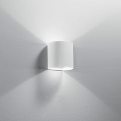 APPLIQUE BIEMISSIONE LED GOLF BIANCA 2X3,5W 840LM CCT IP54 11X11X9,5CM
