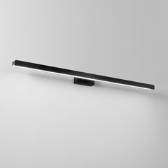 APPLIQUE LED LANCER NERO FISSAGGIO PARETE/SPECCHIO 13W 1000LM 4000K IP54 75x9x4CM