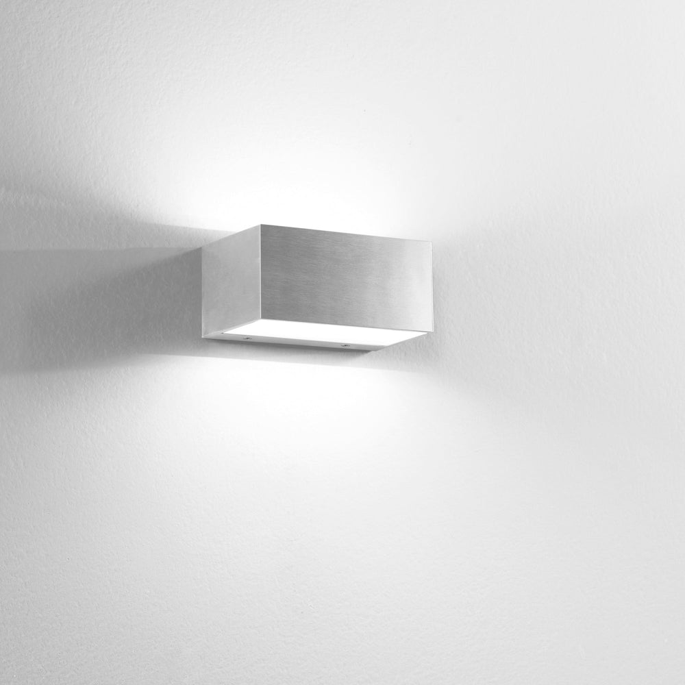 APPLIQUE BIEMISSIONE LED TWIN NIKEL 12W 1560LM CCT IP54 6,5X8,9X14CM