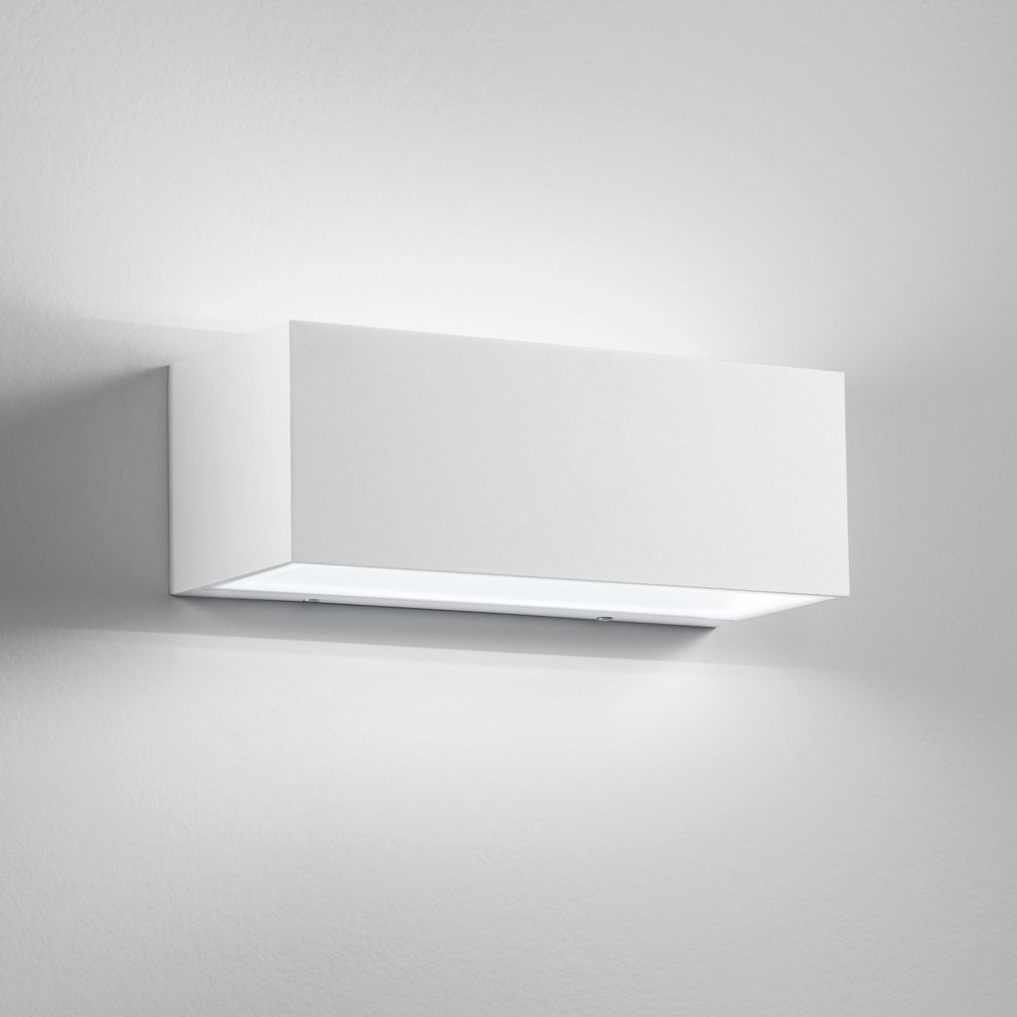 APPLIQUE BIEMISSIONE LED TWIN BIANCA 35W 4260LM CCT IP54 30X10,8X12CM