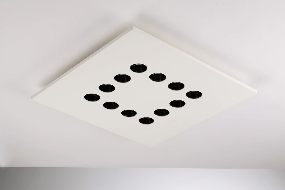 PLAFONIERA LED XICO BIANCA 12X3W 2520LM CCT 50X4,7X50CM