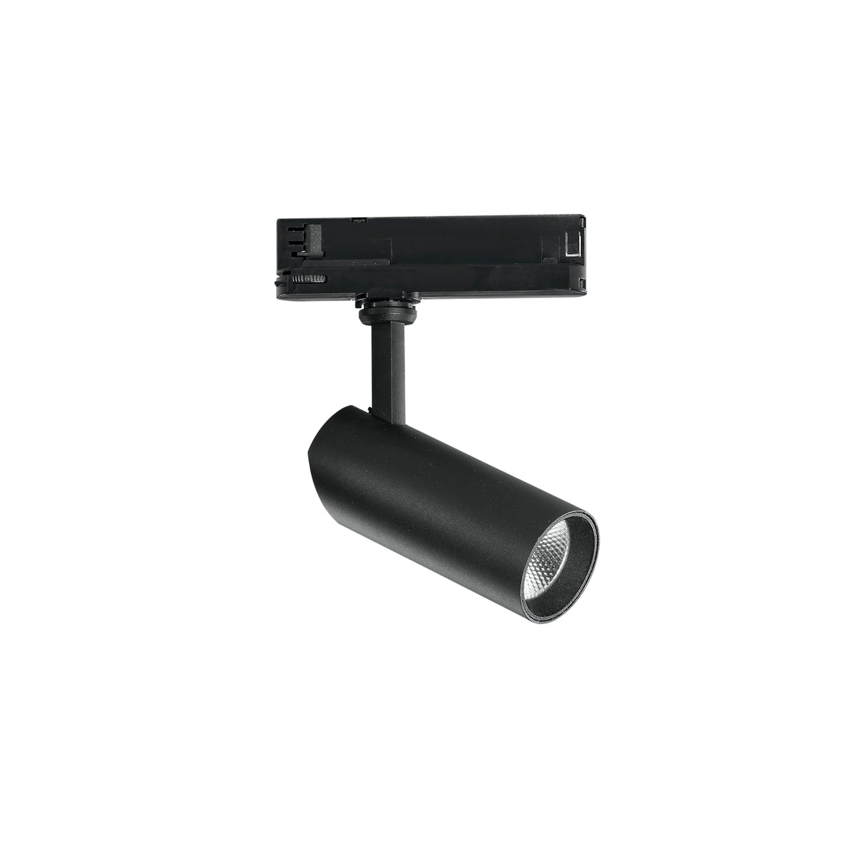 "Faro LED ACTION nero con adattatore trifase invisibile LED 20W luce naturale"