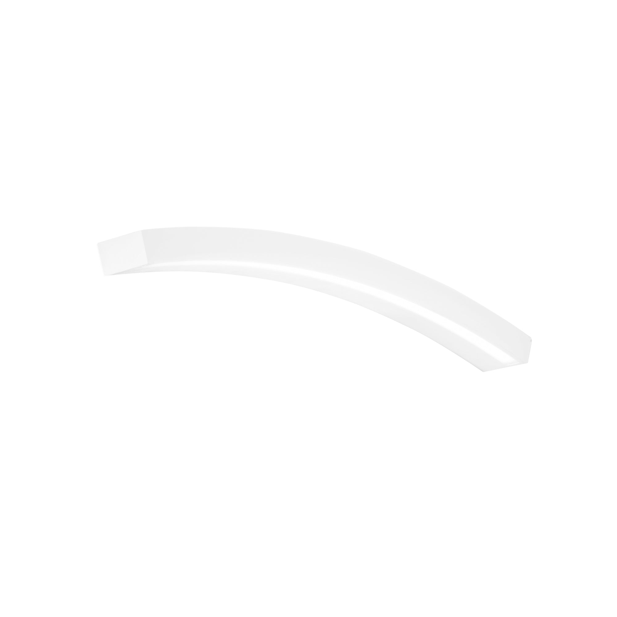 "Applique LED ALOHA in gesso verniciabile, switcg luce calda e naturale, 80 cm."