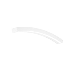 "Applique LED ALOHA in gesso verniciabile, switcg luce calda e naturale, 80 cm."