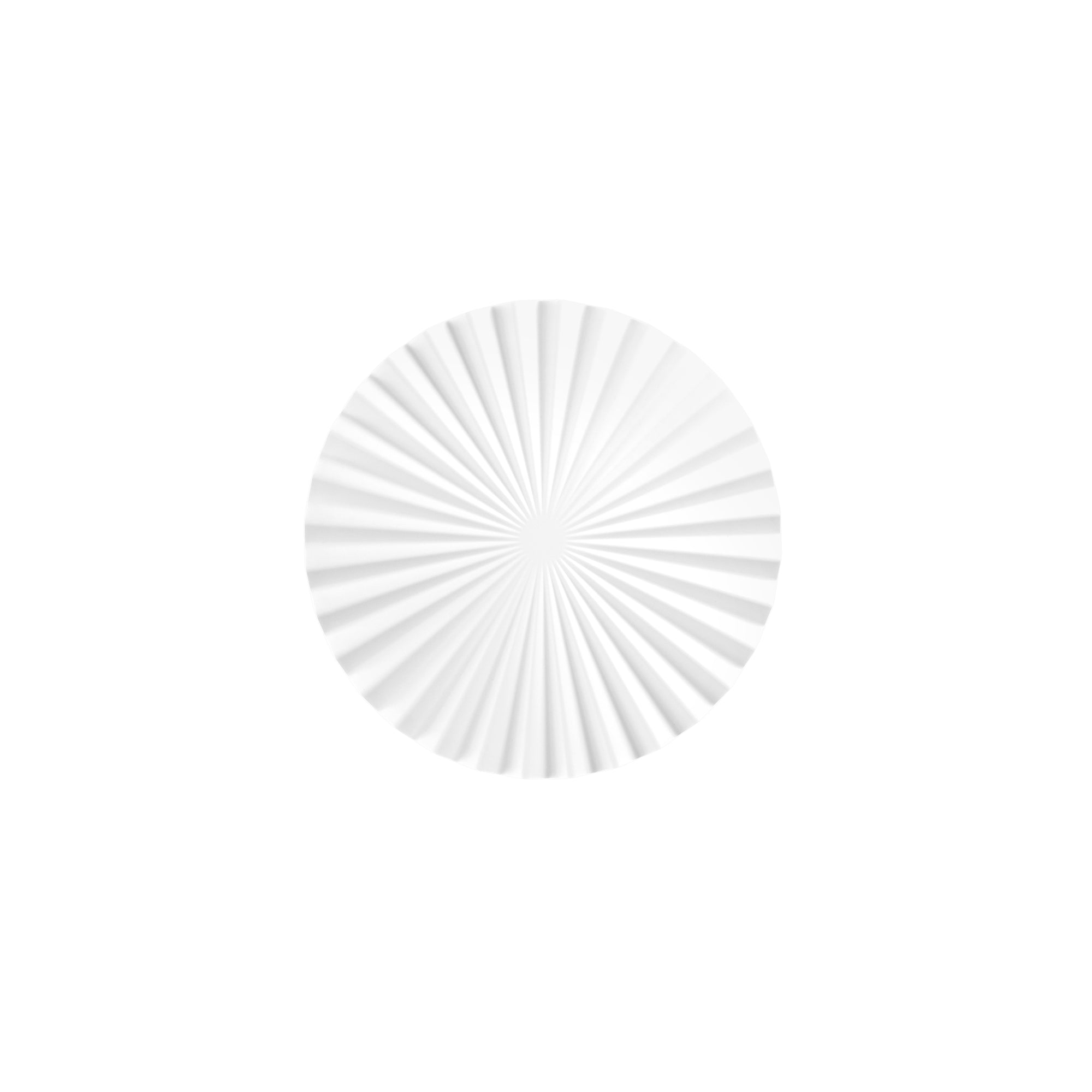 "Applique ANADARA in metallo bianco, CCT, Ø 50cm."