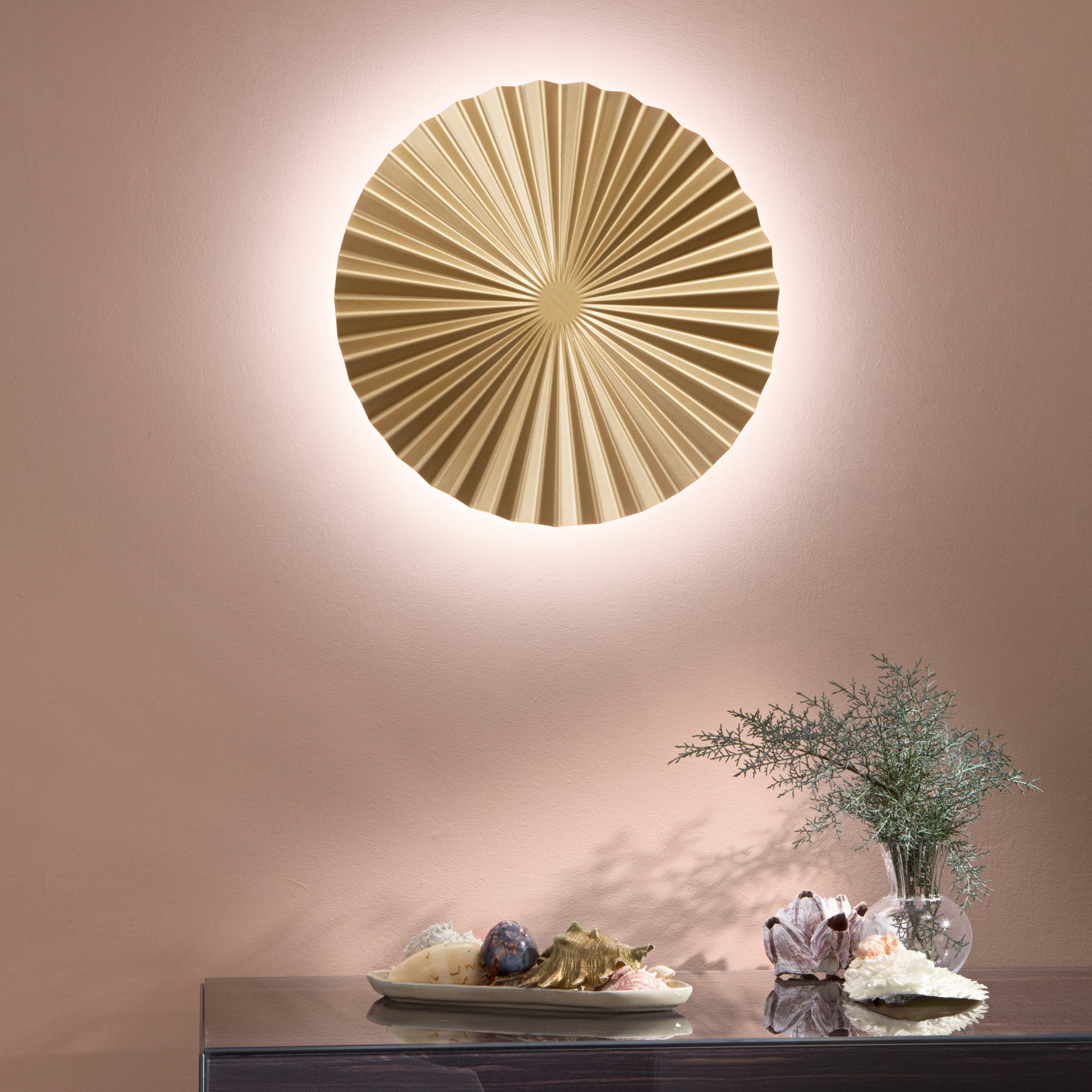 APPLIQUE LED ANADARA ORO 20W 2200LM CCT 50X10CM