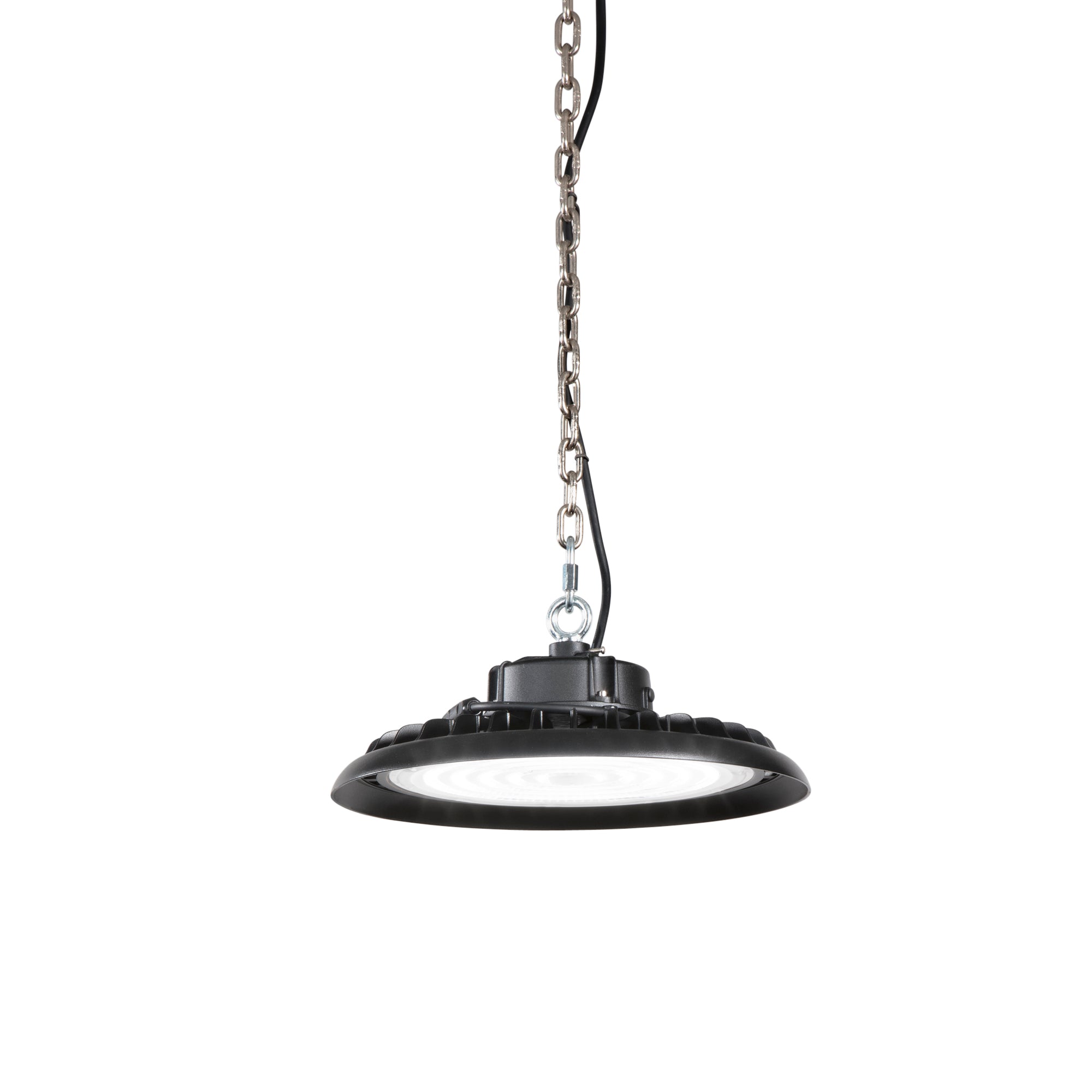 "Faro LED High-Bay AVATAR in alluminio nero 200W IP65"
