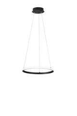 SOSPENSIONE LED AXIS NERA 20W 2200LM CCT 40X150CM